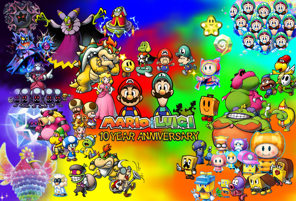 Mario and Luigi bosses
